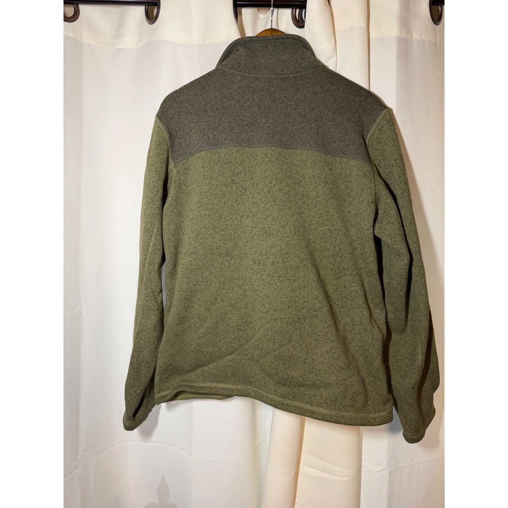 The North Face Gordon Lyons Full Zip Fleece Jacket Men's Large Olive FUGE Camps - Picture 2 of 7